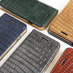 雑貨ブランドinvite.Lからクロコ調型押しの、高級感溢れるiPhone用手帳型ケース発売！